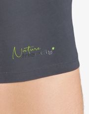 Pánske boxerky s dlhšou nohavičkou 74163P GINA tm.sivá, olivová