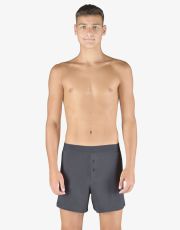 Pánske voľné trenírky 75195P GINA tm. šedá