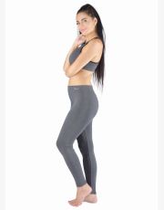 Unisex legíny dlhé 95031P GINA Šedá-biela