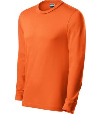 Uni tričko s dlhým rukávom Resist LS RIMECK oranžová