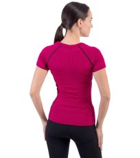 Dámske funkčné triko ALINA KLIMATEX Ružová/čierna
