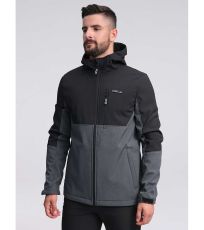 Pánska softshell bunda LUSTAV LOAP DarkGray