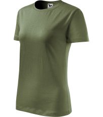 Dámske tričko Basic 160 Malfini khaki