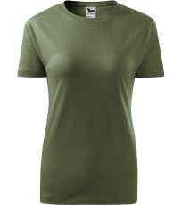 Dámske tričko Basic 160 Malfini khaki