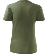 Dámske tričko Basic 160 Malfini khaki