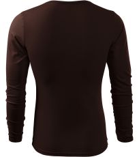 Pánske tričko FIT-T Long Sleeve Malfini kávová