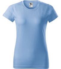 Dámske tričko Basic 160 Malfini nebesky modrá
