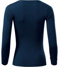 Dámske tričko dlhý rukáv Fit-t LS Malfini námorná modrá