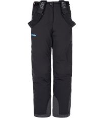 Detské lyžiarske nohavice TEAM PANTS-J KILPI Čierna