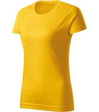 Dámske tričko Basic free Malfini žltá