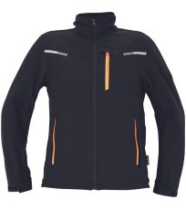 Unisex softshellová bunda AMER Safe Worker čierna