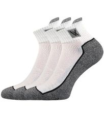 Unisex športové ponožky - 3 páry Nesty 01 Voxx biela