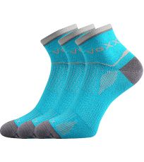 Unisex športové ponožky - 3 páry Sirius VoXX® tyrkys