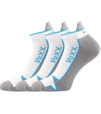 Unisex froté ponožky - 3 páry Locator A Voxx biela