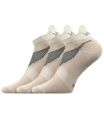 Unisex športové ponožky - 3 páry Iris Voxx béžová