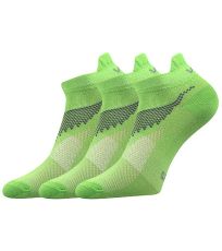 Unisex športové ponožky - 3 páry Iris VoXX® svetlo zelená