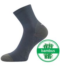 Dámske bambusové ponožky Bengam VoXX® tmavo šedá
