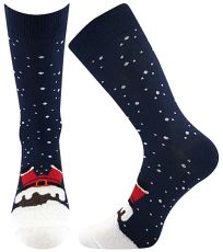 Unisex vzorované ponožky - 3 páry Debox Lonka vianoce