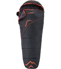 Detský múmiový spací vak IRON EVO KID LOAP Čierna