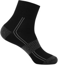 Unisex ponožky 3ks 3HARE 2 ALPINE PRO čierna