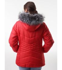 Dámska zimná bunda TARRA LOAP červená