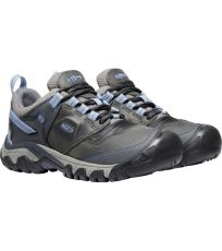 Dámska nízka treková obuv RIDGE FLEX WP WOMEN KEEN steel grey/hydrangea