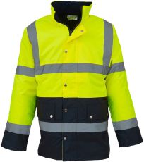 Hi-Vis dvojfarebná diaľničná bunda HVP302 YOKO 