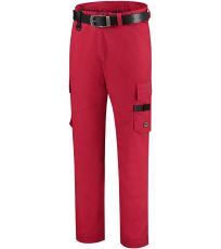 Pracovné nohavice unisex Work Pants Twill Tricorp červená