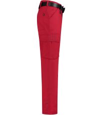 Pracovné nohavice unisex Work Pants Twill Tricorp červená