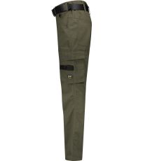 Pracovné nohavice unisex Work Pants Twill Tricorp army