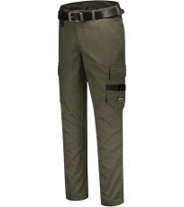 Pracovné nohavice unisex Work Pants Twill Tricorp army