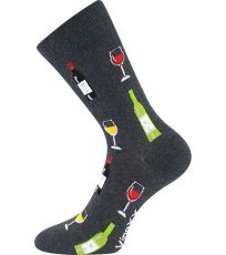 Unisex trendy ponožky VínoXX VoXX® víno