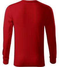 Uni tričko s dlhým rukávom Resist LS RIMECK červená