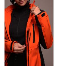 Dámska lyžiarska bunda FALONA LOAP oranžová