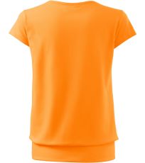 Dámske tričko City Malfini Tangerine orange