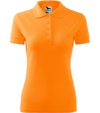 Dámska polokošeľa Pique Polo 200 Malfini Tangerine orange