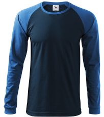 Pánske tričko Street LS Malfini námorná modrá