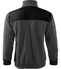 Unisex fleece bunda Jacket Hi-Q 360 RIMECK oceľová šedá