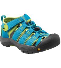 Detské sandále Newport H2 Jr KEEN hawaiian blue/green glow