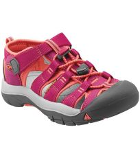 Dětské sandály NEWPORT H2 K KEEN very berry/fusion coral