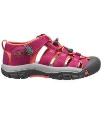 Dětské sandály NEWPORT H2 K KEEN very berry/fusion coral