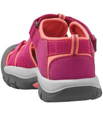 Dětské sandály NEWPORT H2 K KEEN very berry/fusion coral