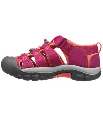 Dětské sandály NEWPORT H2 K KEEN very berry/fusion coral