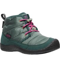 Detské moderné zimné barefoot topánky HOWSER II CHUKKA WP CHILDREN KEEN