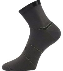 Pánske športové ponožky - 3 páry Rexon 02 VoXX® tmavo šedá
