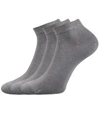 Unisex ponožky - 3 páry Desi Lonka svetlo šedá