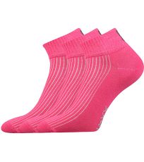 Unisex športové ponožky - 3 páry Setra Voxx magenta
