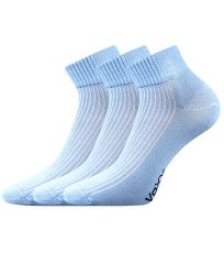 Unisex športové ponožky - 3 páry Setra Voxx svetlo modrá