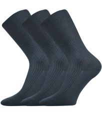Unisex ponožky - 3 páry Zdravan Lonka tmavo modrá