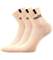 Unisex ponožky - 3 páry Fredy VoXX® béžová